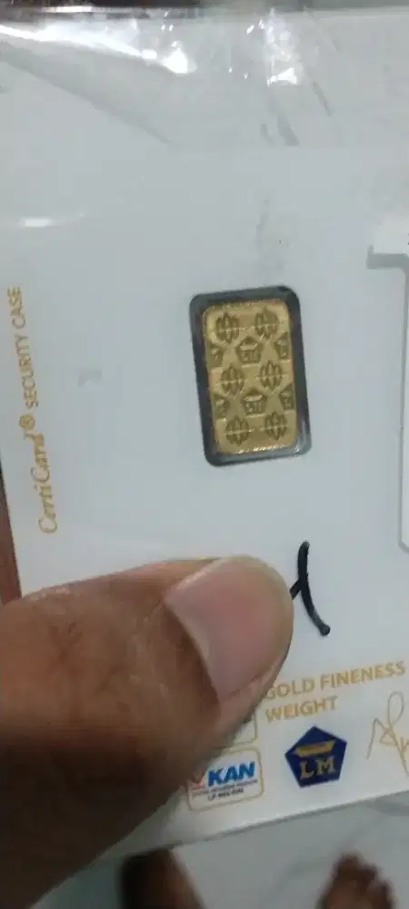 Logam Mulia Antam 1 Gram