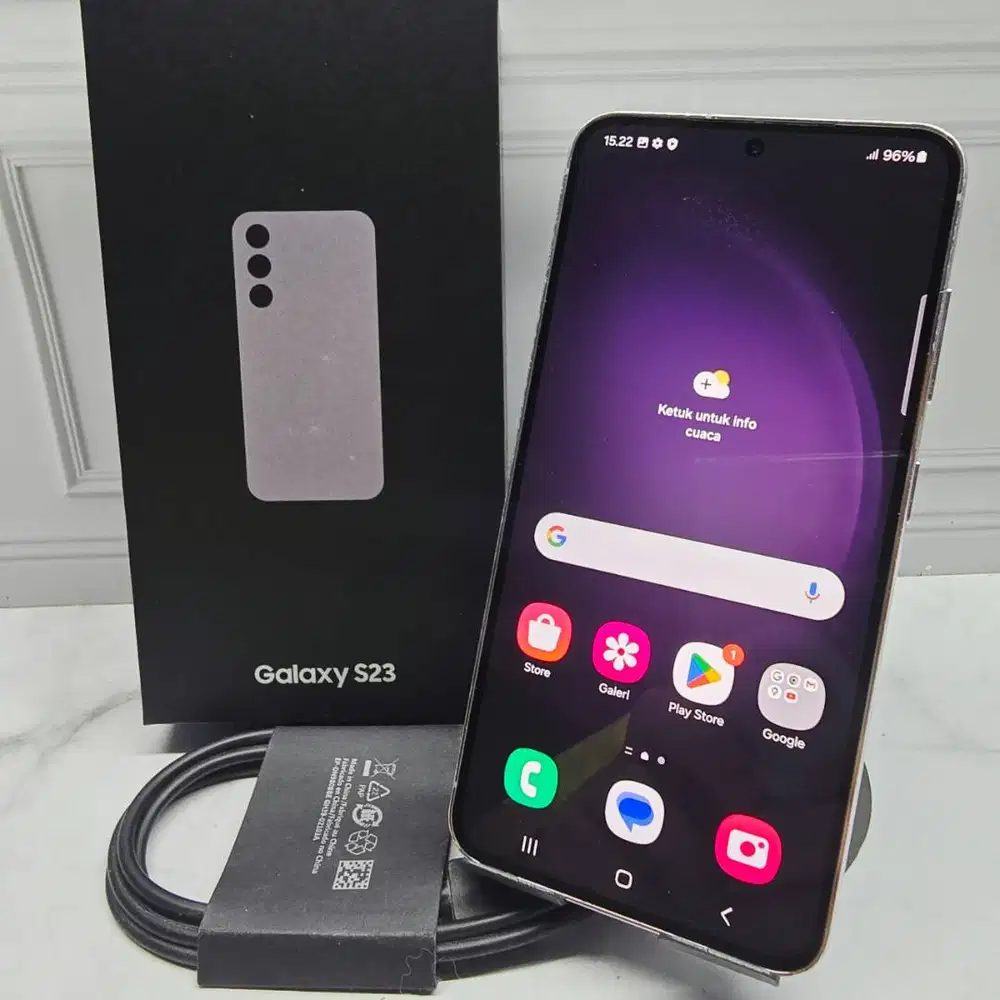 Samsung Galaxy S23 8/256GB Lavender Resmi SEIN Fullset No Minus
