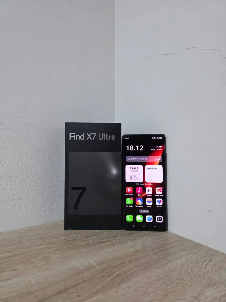 Oppo Find X7 Ultra 5G 12/256 IMEI Resmi Beacukai Black 12GB 256GB