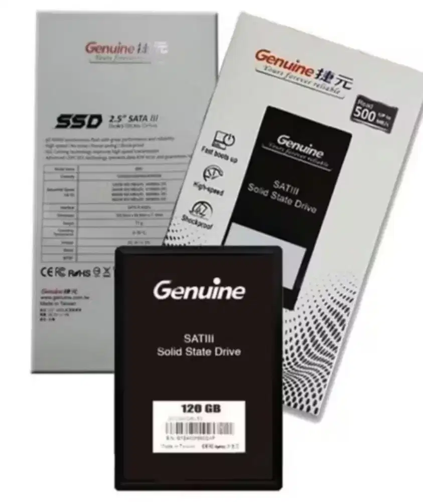 Baru dua bulan ssd sata 3 128 gb