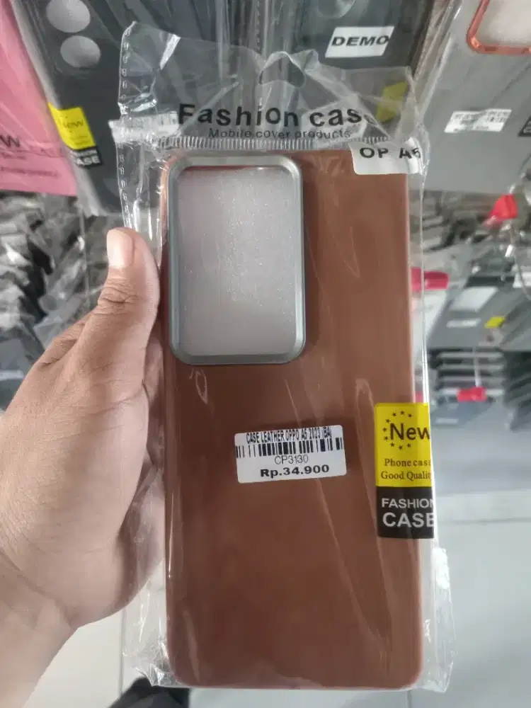 CASE LEATHER OPPO A5 2023 ATLANTIS DAHSYAT
