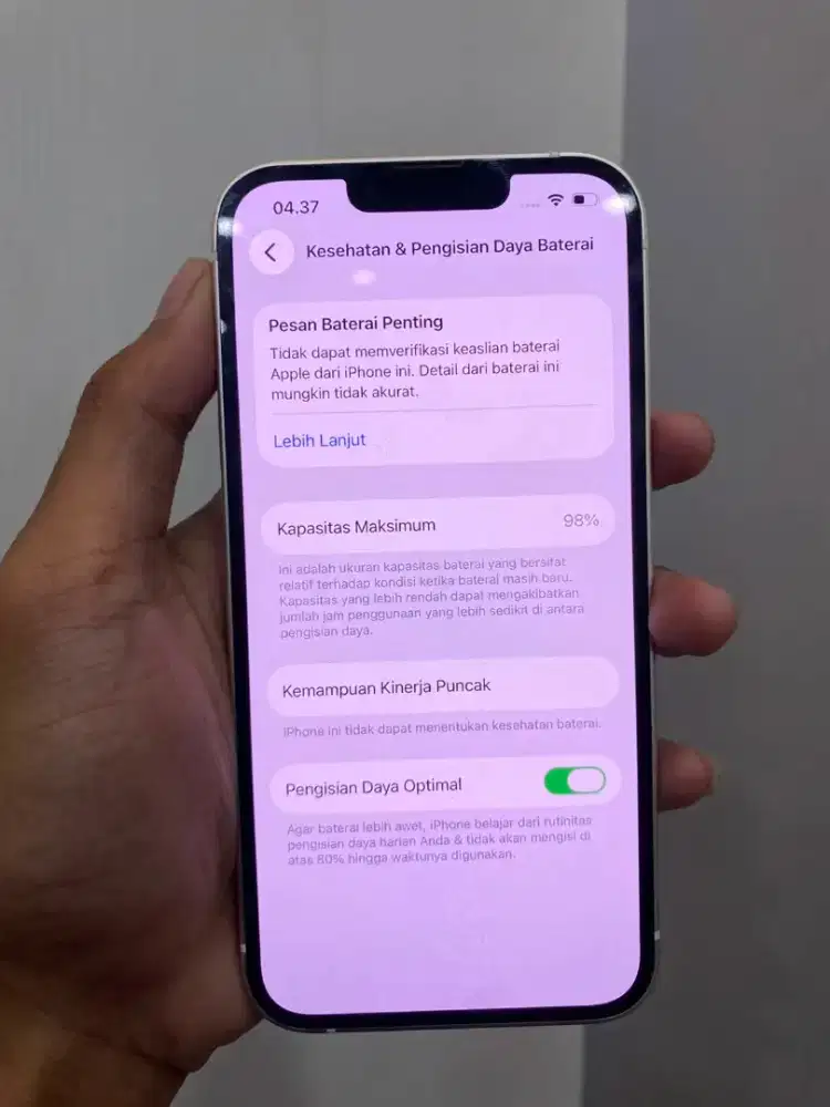 iphone 13 kondisi mulus