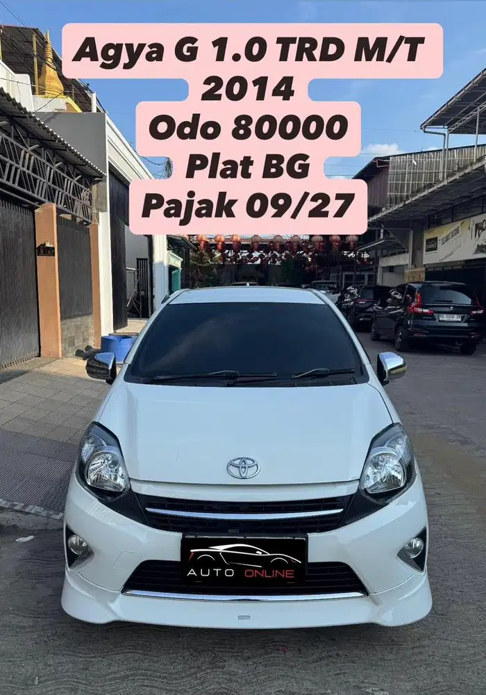 Toyota Agya G M/T 2014