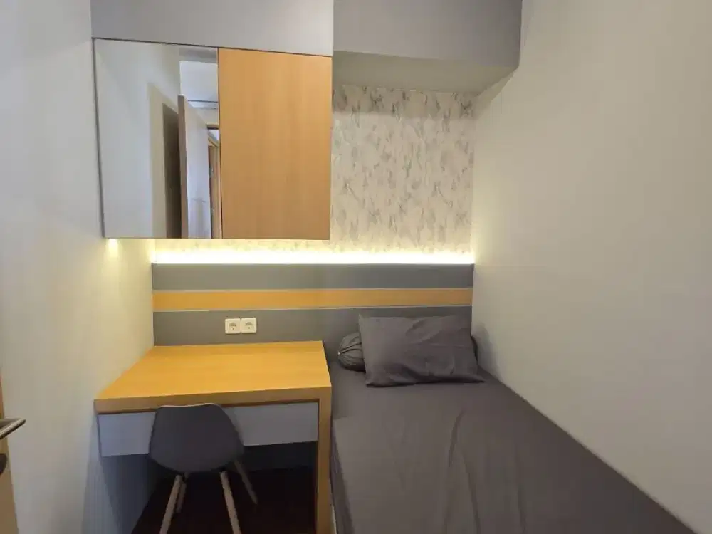 DIJUAL APARTEMEN EDUCITY TOWER PRINCETON LANTAI 11 - BARU GRESS - FULL FURNISHED