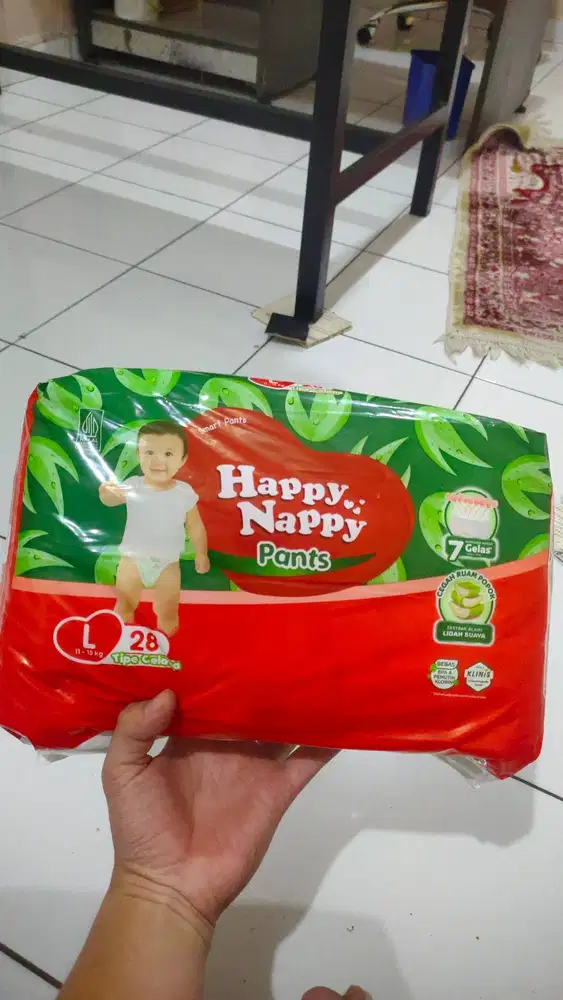 2 pcs Happy Nappy Pants Popok Celana L26 (tebus murah)