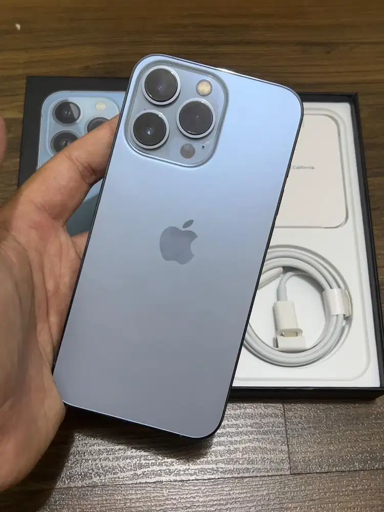 Iphone 13 Pro Sierra Blue 256GB Mulus Menawan