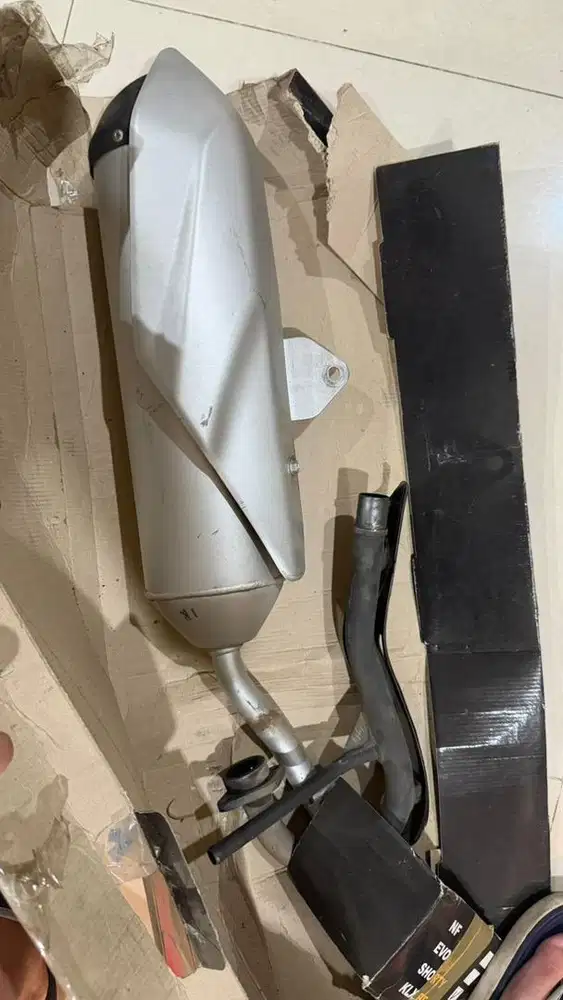 knalpot std klx mulus