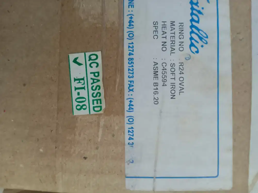 Ring Joint Gasket merek FLEXITALLIC Original
