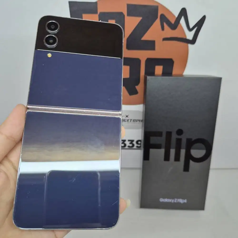 Samsung Z FLIP 4  8/256GB BESPOKE EDITION FULLSET No Minus MULUS