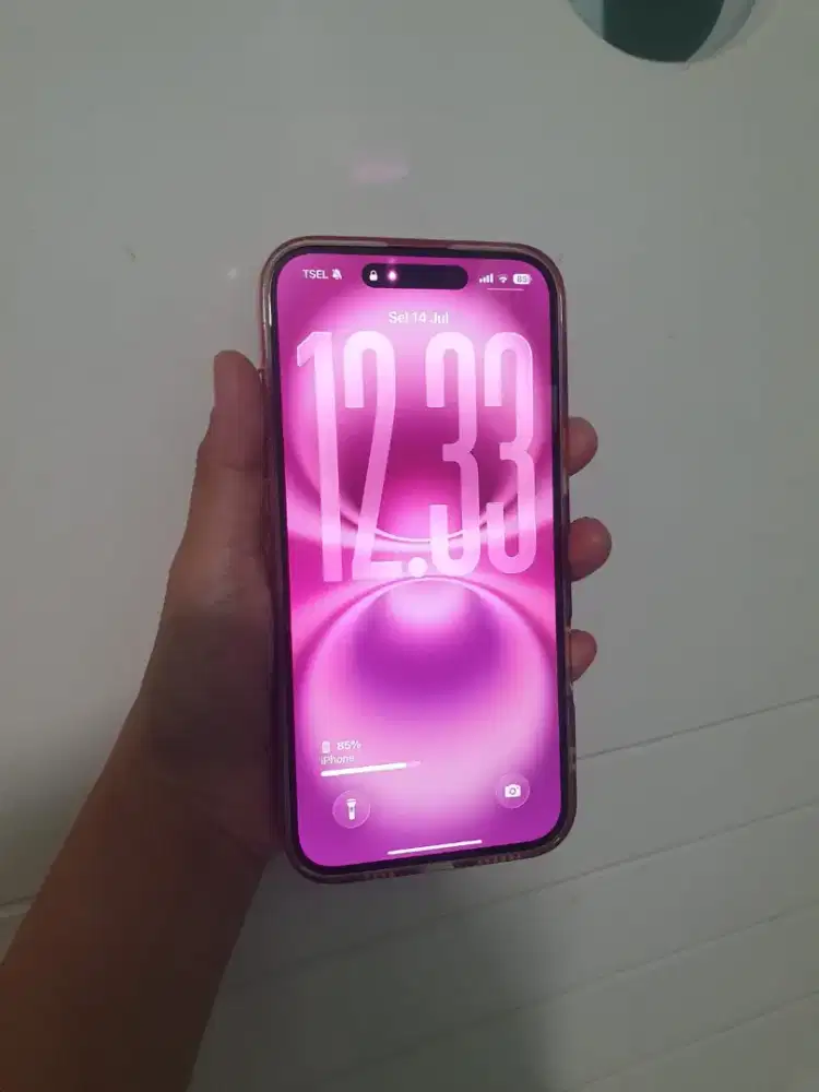 Iphone 16 plus 256 pink