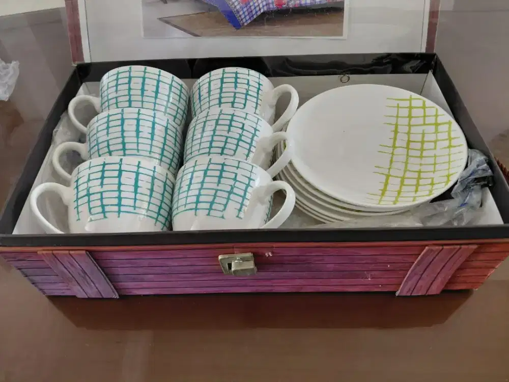 Glass items to be sold