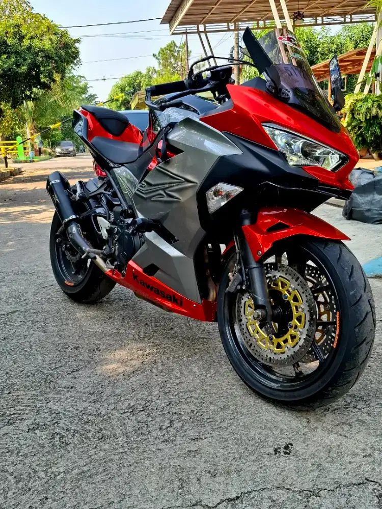 New Ninja ABS warna limited plus modif keren like New good condition