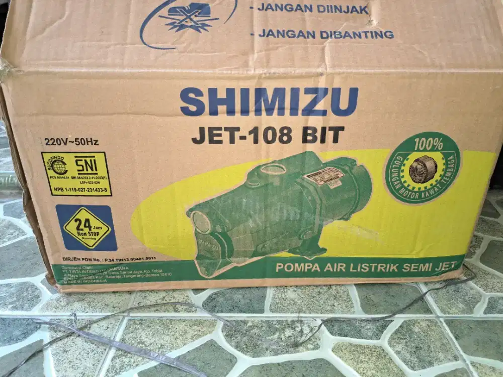 Mesin air semi jetpum simizu