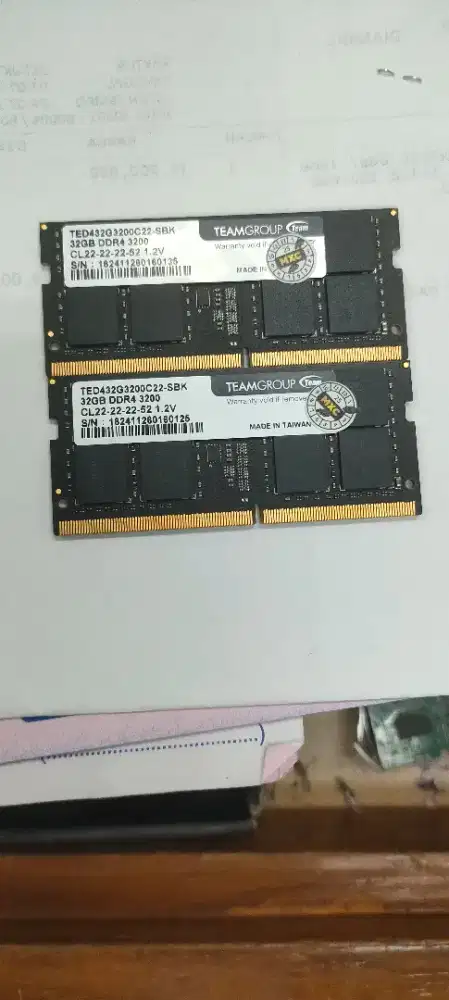 memory Laptop 32Gb Ddr 4 pc3200