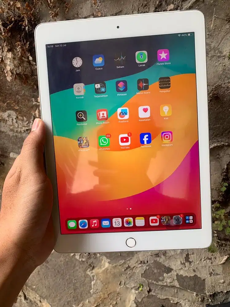 Ipad gen 6 ex ibox celuler kartu 128 gb