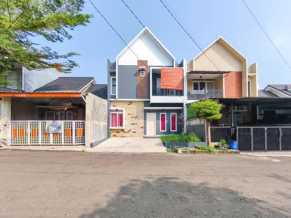 Rumah 2 Lt Hadap Timur 15 Mnt ke Gerbang Tol Ciawi Siap KPR J-45668