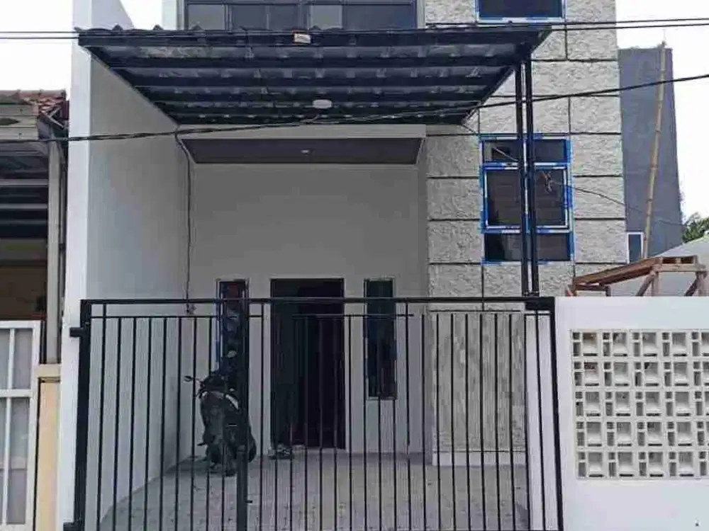 dijual rumah tingkat mewah di harapan indah beksi