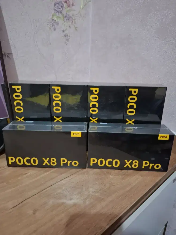 POCO X8 PRO 12/512 BARU SEGEL BNIB GARANSI RESMI