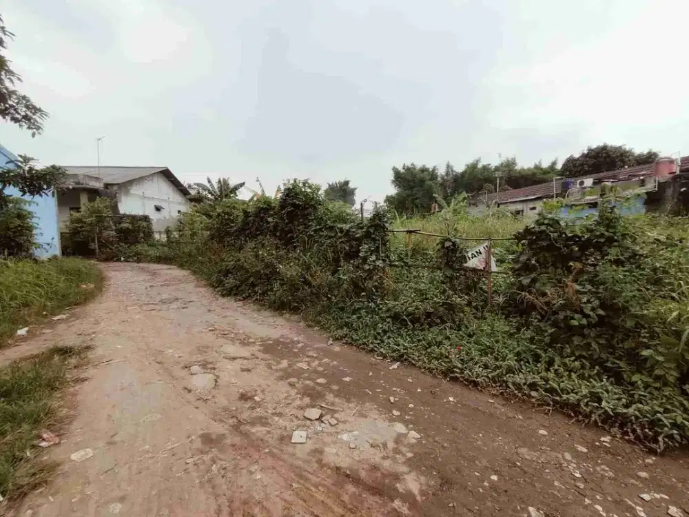Dijual Tanah Sertifikat 1399 m2 di Benda Baru Pamulang