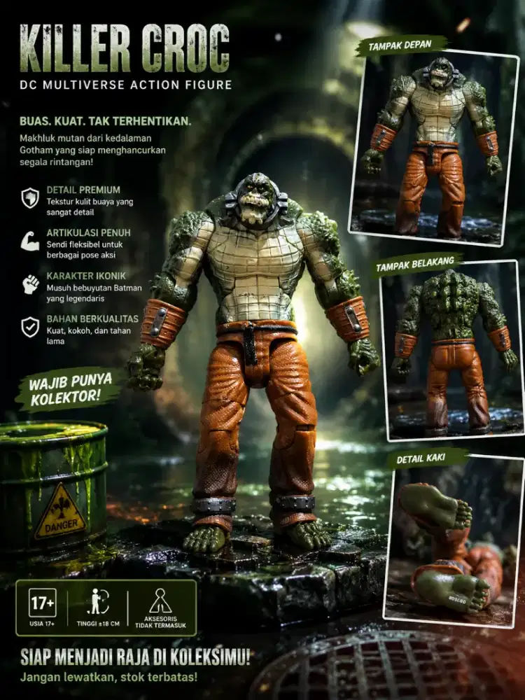 Killer Croc Action Figure