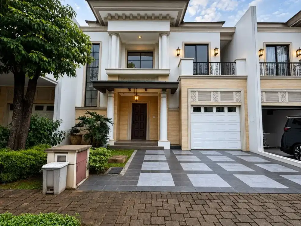 DIJUAL RUMAH FULL FURNISHED DI JADEITE DE PARK BSD