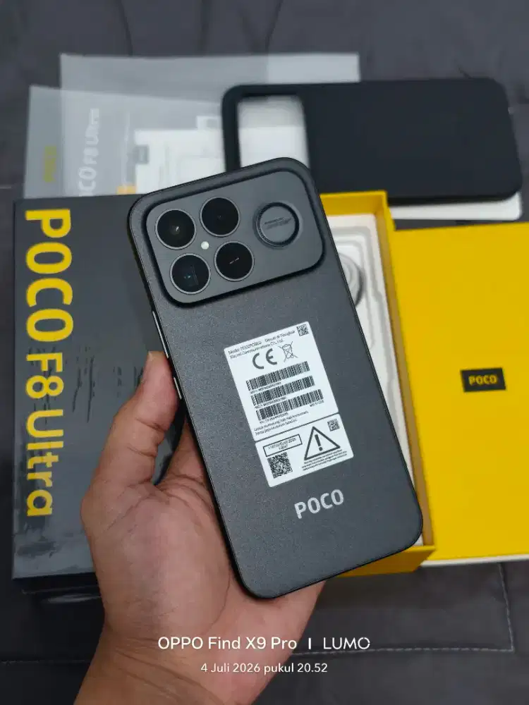 POCO F8 ULTRA RAM 16GB / 512GB Fullset BH 100 CC Rendah
