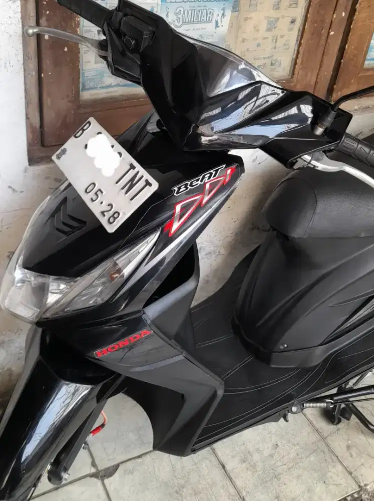 Honda beat karbulator 2012 cw asli hitam B dki timur pajak panjang