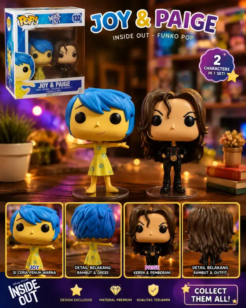 Funko Pop Joy & Paige