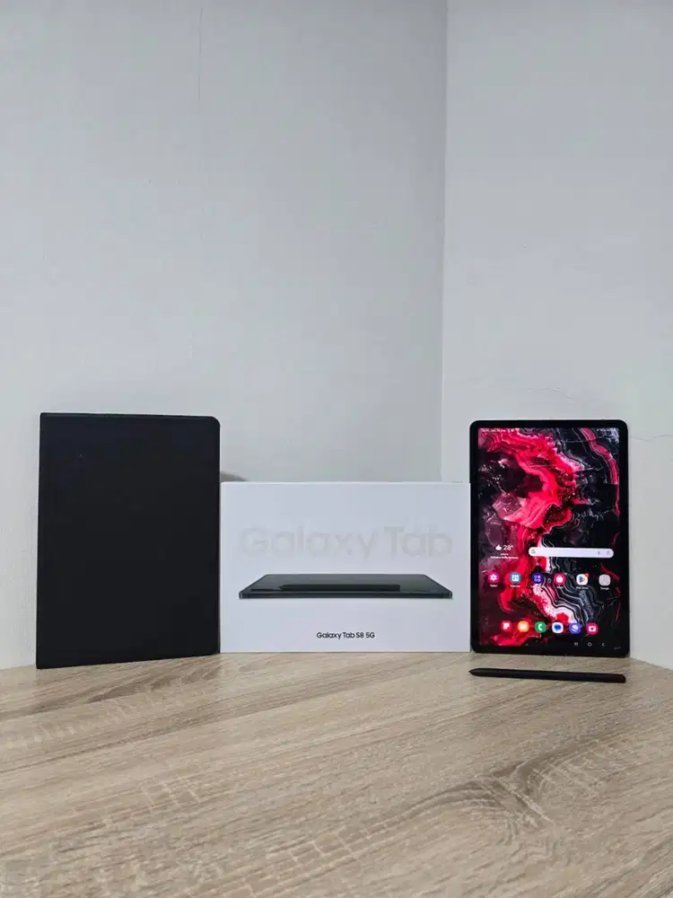 Samsung Galaxy Tab S8 5G SEIN 8GB / 128GB Cellular Minus Fullset Cell