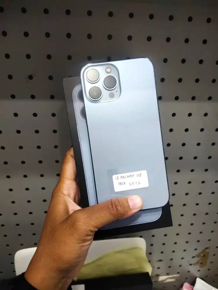 IPHONE 13 PRO MAX 128 SECOND RESMI IBOX NORMAL
