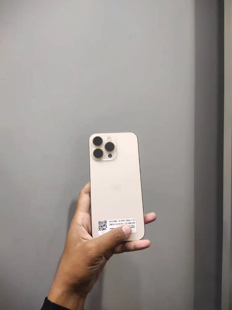IPHONE 16 PRO MAX 1TB SECOND RESMI IBOX FULLSET ORI