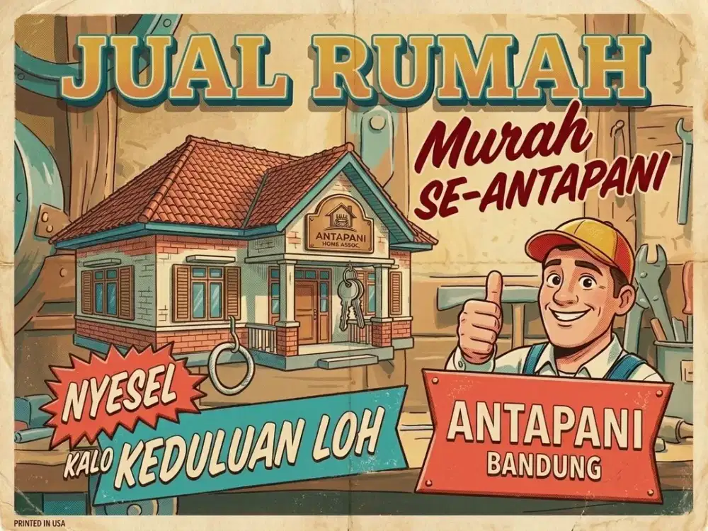 JUAL RUMAH DI ANTAPANI, ARCAMANIK, BANDUNG KOTA.