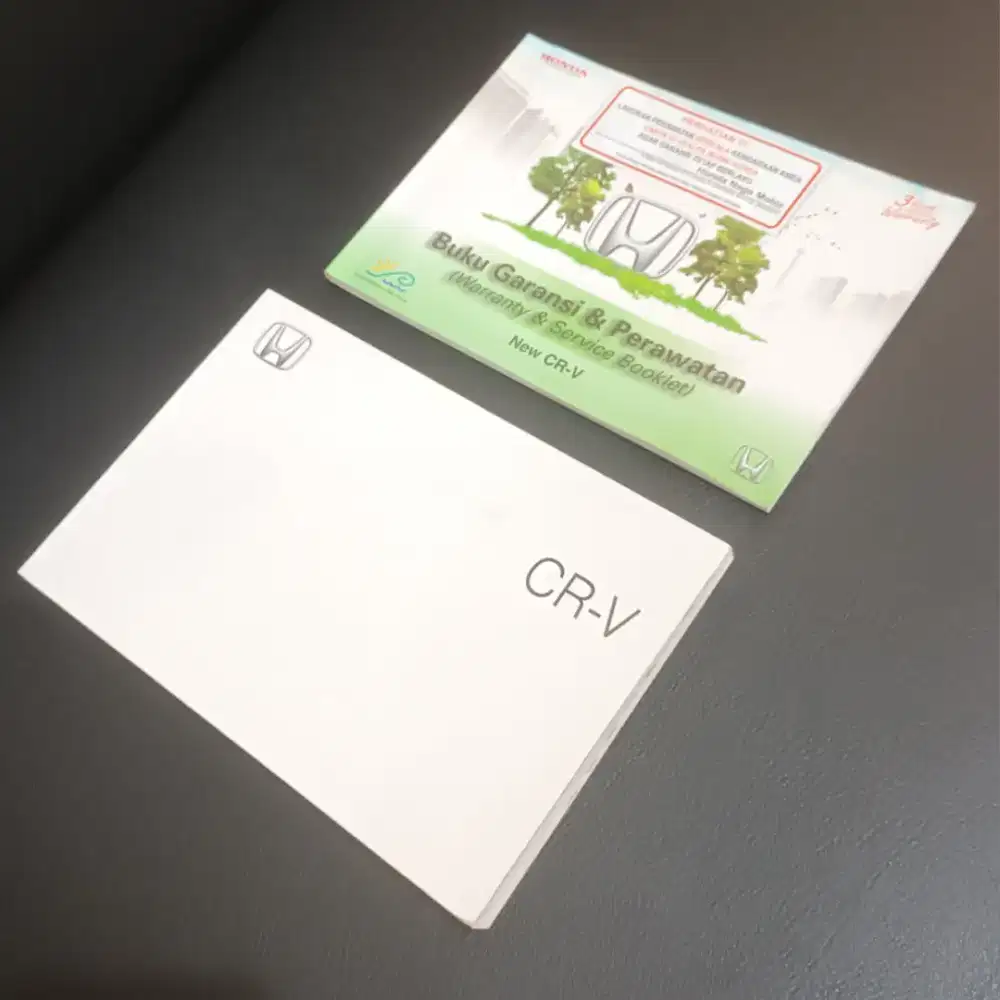 Buku servis dan pedoman pemilik CRV gen 4