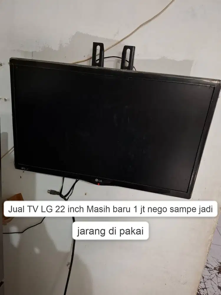 Di jual TV LED merk LG 22 inch