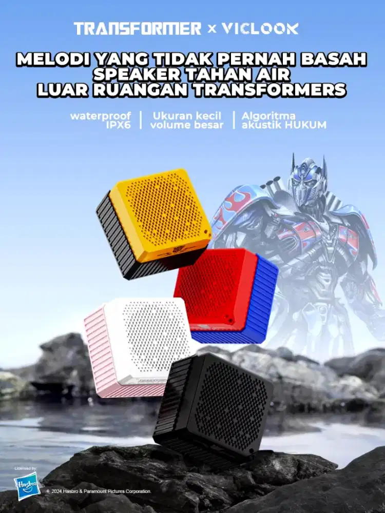 SPEAKER BLUETOOTH TRANSFORMERS TF-Y12 WATERPROOF TWS - SPEAKER MINI