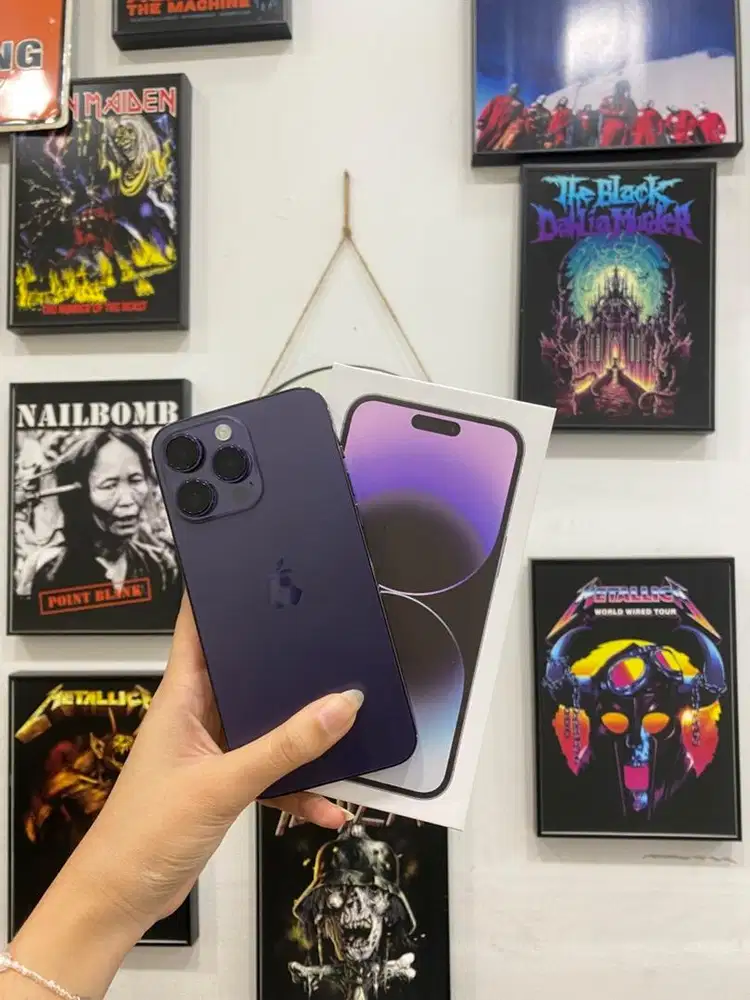 Iphone 14 promax 256gb purple