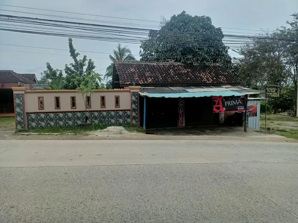 jual cepat tanah 750m pinggir jalan, samping pom bensin dan perumahan