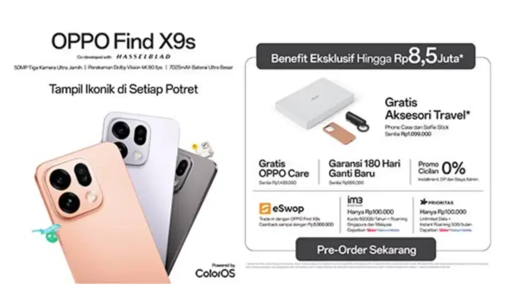 OPPO FIND X9 16/512GB TITANIUM GREY