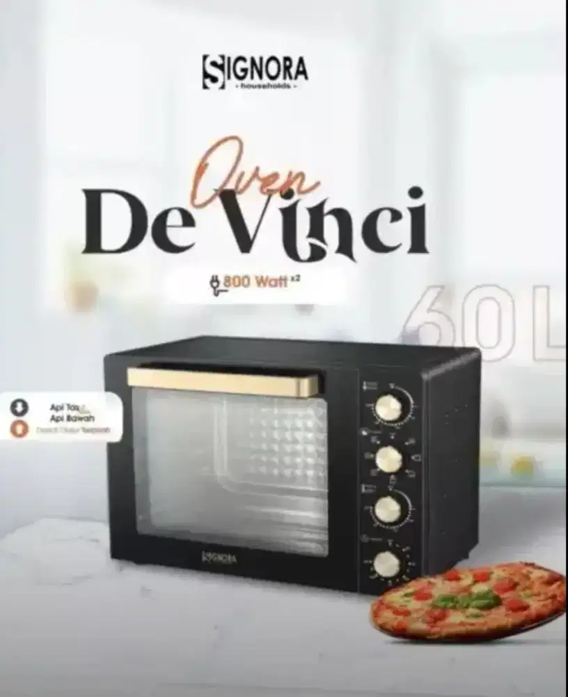 Oven Signora De Vinci Kap.60Liter