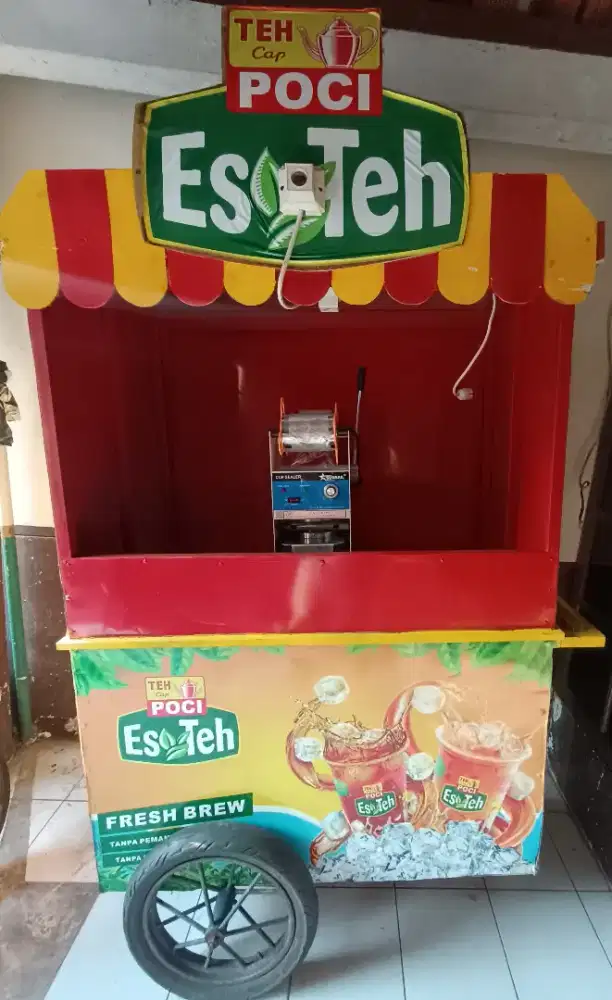 Gerobak Besi Es Teh