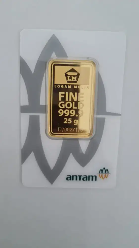 Logam mulia 25 gram certieye