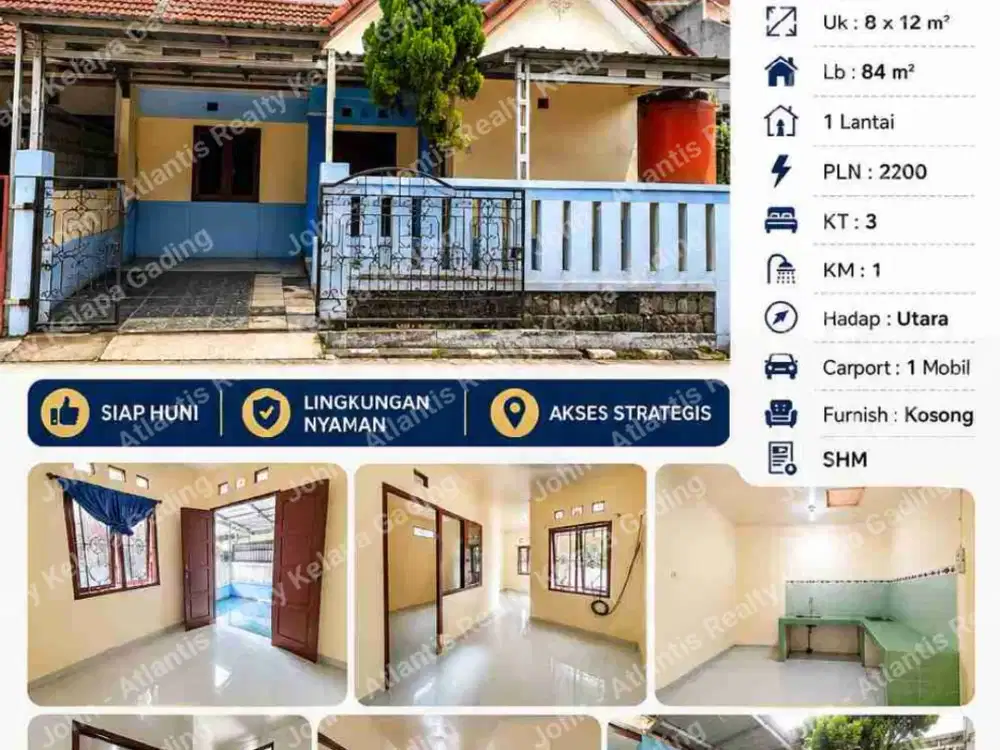 Dijual Rumah di perum Taman Sentosa, Cikarang