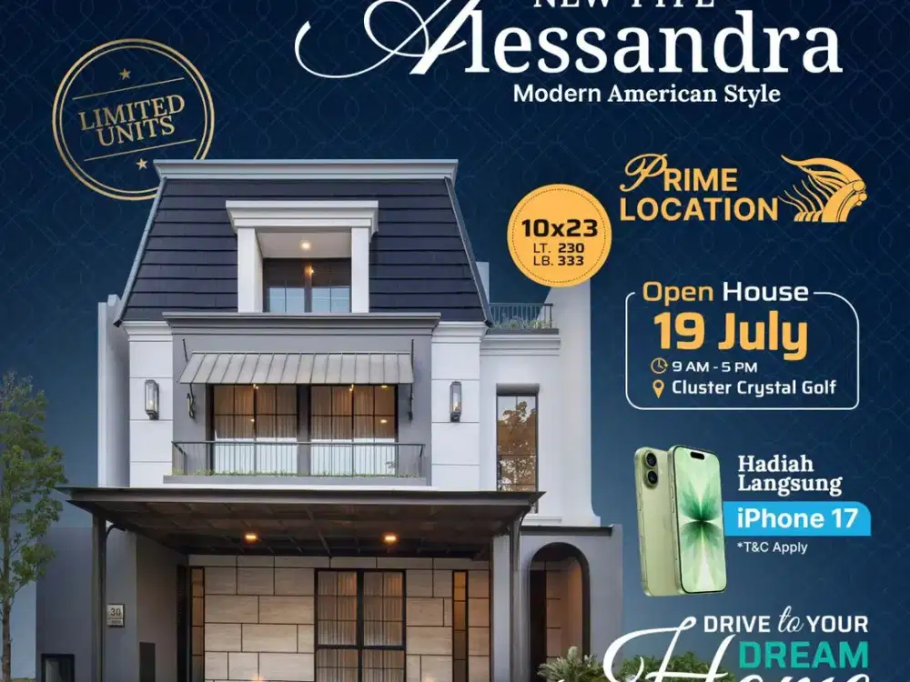 Dijual Rumah Inden Citraland Utama Dekat UNESA East Emerald Mansion