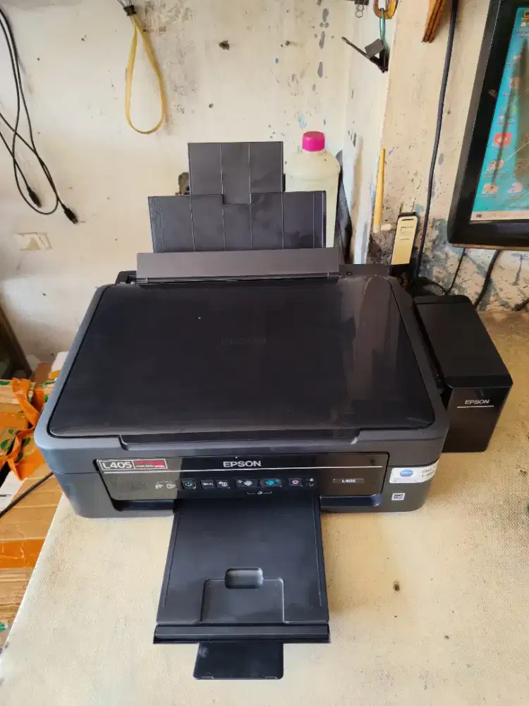Epson L405 Wifi Direct All In One Inktank Kondisi Normal & Siap Pakai