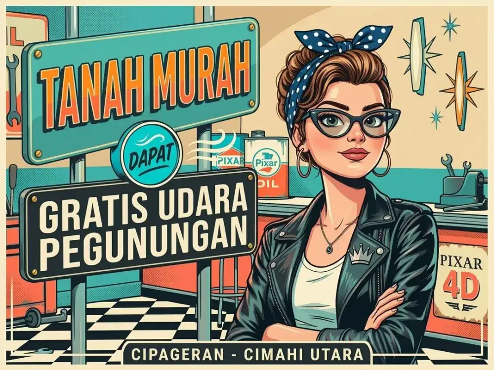 JUAL TANAH DI CUKANG KAWUNG, CIPAGERAN, CIMAHI.