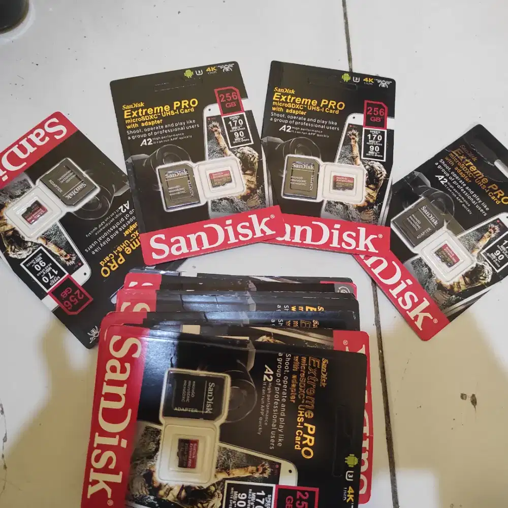 Sandisk extreme pro 256 Gb
