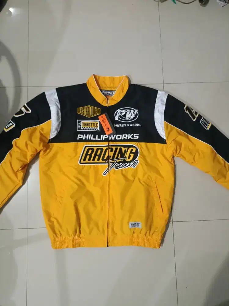 Jaket phillip works size XL (BARU). motor riding touring racing