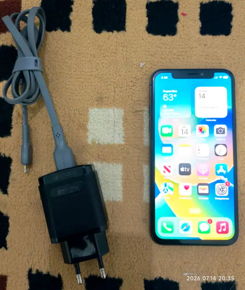 Ip X 256 Gb Ex Inter permanen imei lama (Minus Dikit) pecas bs TT/BT..