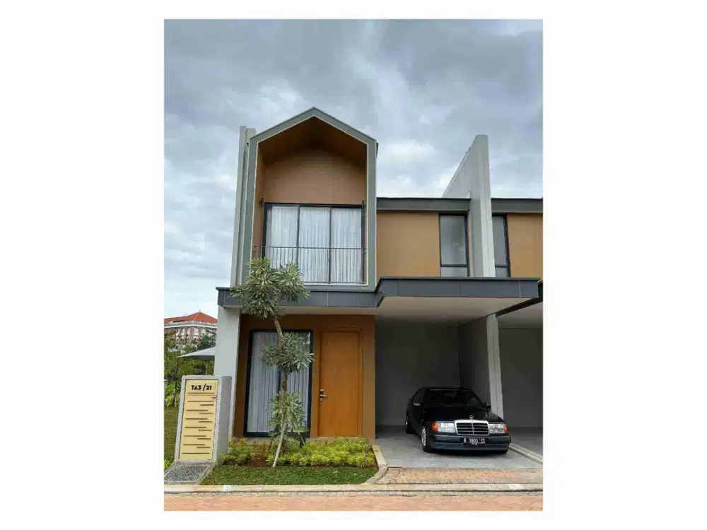Rumah Full Furnished Siap Huni LT 125 m2 Hadap Selatan 4 Kamar Tidur