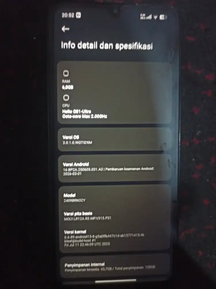 Di Jual HP Redmi 4c